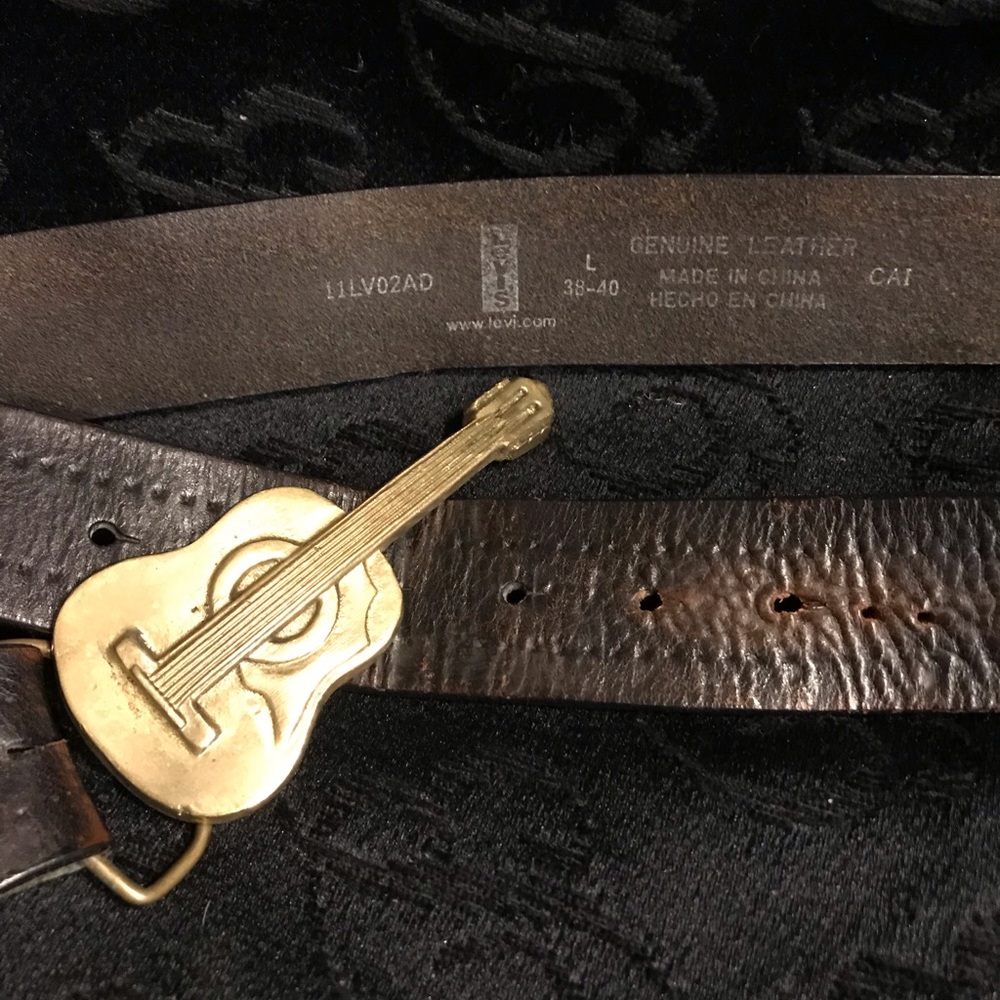 Vintage Levi’s Genuine Leather size L 38-40 - Picture 3 of 7